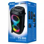 Портативная колонка Sven PS-800 BLACK (Черный)