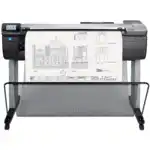 Плоттер HP DesignJet T830 MFP F9A30A (Цветной, Струйная, A1+ (24 дюйма) (610), 36")