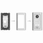 Опция для Видеоконференций Grandstream Mounting KIT for GDS37x0 GDS37x0-IN-WALL-MOUNT