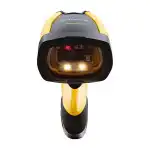 Сканер штрихкода Datalogic PM9600-SR433RBK10 (Ручной беспроводной, 2D, USB, Черный-Желтый, С подставкой)