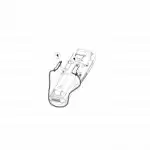 Аксессуар для штрихкодирования M3 Mobile Wire Plate for UL20 UL20-WIPL-W00
