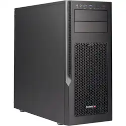Серверный корпус Supermicro S5 Mid-Tower Chassis for System Assembly (Black) w/ 750w CSE-GS5A-754K