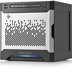 Сервер HPE ProLiant MicroServer Gen8 712317-421 (Tower, Celeron G1610T, 2300 МГц, 2, 2)