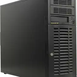 Сервер Supermicro Tower CSE-733TQ-668B/H13SSL 733TQ9124 (Tower, EPYC 9124, 3000 МГц, 16, 64, 2 x 32 ГБ, SFF + LFF  2.5" + 3.5", 4, 2x 960  ГБ)