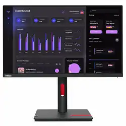 Монитор Lenovo ThinkVision T24i-30 63CFMATXEU (23.8 ", IPS, FHD 1920x1080 (16:9), 60 Гц)