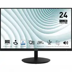 Монитор MSI Pro MP242A 9S6-3PA1CT-205 (23.8 ", IPS, FHD 1920x1080 (16:9), 75 Гц)