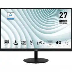Монитор MSI PRO MP271A 9S6-3PA2CT-085 (27 ", IPS, FHD 1920x1080 (16:9), 100 Гц)