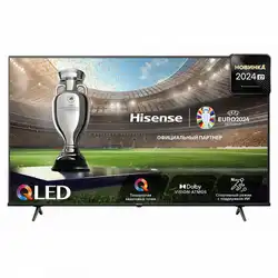 Телевизор Hisense 65E7NQ (65 ", Черный)