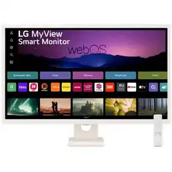 Монитор LG 32SR50F-W (32 ", IPS, FHD 1920x1080 (16:9), 60 Гц)