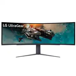 Монитор LG UltraGear 49GR85DC-B 49GR85DC-B.ARUZ (49 ", VA, DQHD 5120x1440 (32:9), 240 Гц)