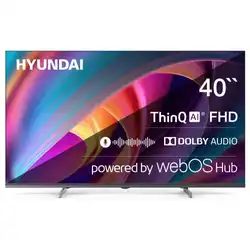 Телевизор Hyundai H-LED40BS5100 Black (40 ", Smart TV, Серый)