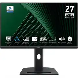 Монитор MSI PRO MP275QPG 9S6-3PC39M-069 (27 ", IPS, WQHD 2560x1440 (16:9), 100 Гц)
