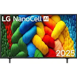 Телевизор LG 43NANO80A6B (43 ", Черный)
