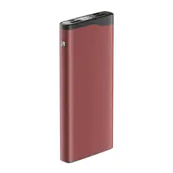 Внешний аккумулятор (Power Bank) OLMIO Power bank QL-10-RED (10000 мАч, Красный)