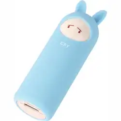 Внешний аккумулятор (Power Bank) Rombica NEO Rabbit Cry NR-002C (5000 мАч, Синий)