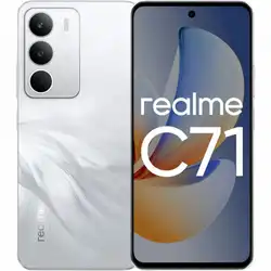 Смартфон REALME C71 6/128Gb White Swan (RMX5303) 6941764467095 (128 Гб, 6 Гб)