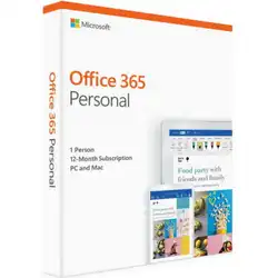 Офисный пакет Microsoft 365 Personal Russian Subscr 1YR Kazakhstan Only Medialess P8 QQ2-01439
