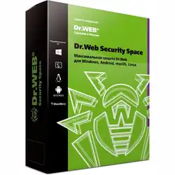 Антивирус Dr.Web Security Space на 12 м 1 ПК LHW-BK-12M-1-B3 (Продление лицензии)