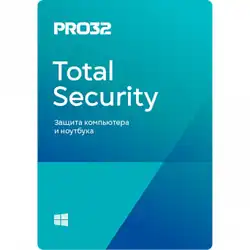 Антивирус Pro32 Total Security подписка на 1 год на 1 ПК box PRO32-PTS-NS(BOX)-1-1 KZ (Первичная лицензия)