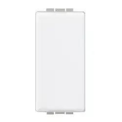 Кабельный канал Legrand Заглушка 1 модуль, белая N4950