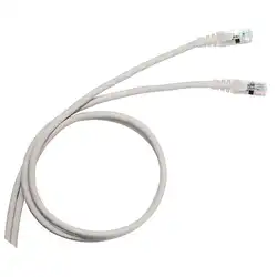 Патч-корд Legrand П-корд U/UTP кат5е PVC 3м сер. 051638