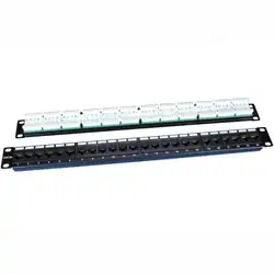 Патч-панель Hyperline PP3-19-24-8P8C-C5E-110D (24 порта, Cat. 5e)
