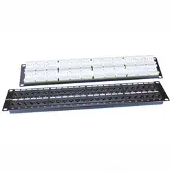 Патч-панель Hyperline PP3-19-48-8P8C-C5E-110D (48 портов, UTP, Cat. 5e)