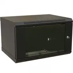 Серверный шкаф WRline настенный 19-дюймовый 9U 500x600х600 мм WR-TW-0966-GP-RAL9004