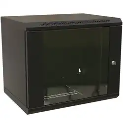 Серверный шкаф WRline настенный 19-дюймовый 12U 650x600х450 мм WR-TW-1245-GP-RAL9004