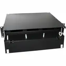 Патч-панель Hyperline FO-19BX-2U-F0-6xSLT-W120H32-EMP (6 портов)