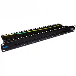 Патч-панель LANMASTER TWT-PP25TEL45 (25 портов, UTP, Cat. 5e)
