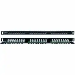 Патч-панель Hyperline PPHD-19-24-8P8C-C5E-110D (24 порта, UTP, Cat. 5e)