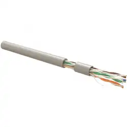 Кабель витая пара Hyperline Кабель витая пара неэкранированный U/UTP (305 м) UUTP4R-C6-S23-IN-LSZH-GY-305