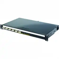 Оптический кросс Siemon Адаптер LC (4 волокна) для оптической полки FCP3-R-01 многомод бежевые проходники FA4-LCLC-80C-B