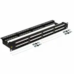 Патч-панель LANMASTER LAN-PPC48U5E (48 портов, UTP, Cat. 5e)