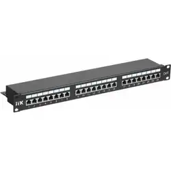 Патч-панель ITK PP24-1UC6S-D05 (24 порта, STP, Cat. 6)