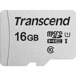 Флеш (Flash) карты Transcend Class 10 U1 TS16GUSD300S (16 ГБ)