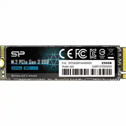 Внутренний жесткий диск Silicon Power A60 SP256GBP34A60M28 (SSD (твердотельные), 256 ГБ, M.2, PCIe)