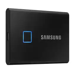 Внешний жесткий диск Samsung SSD T7 TOUCH USB 3.2 2TB MU-PC2T0K/WW (2 ТБ)