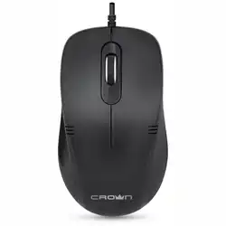 Мышь CROWN micro CMM-501 Black (Бюджетная, Проводная)