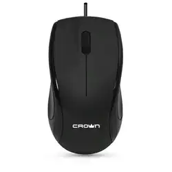 Мышь CROWN micro CMM-311 (Бюджетная, Проводная)