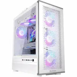 Корпус PCcooler MASTER ME200 MESH White MASTER ME200W MESH (Игровые, Midi-Tower)