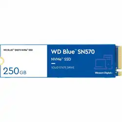 Внутренний жесткий диск Western Digital SN570 WDS250G3B0C (SSD (твердотельные), 250 ГБ, M.2, PCIe)