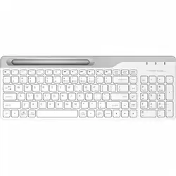 Клавиатура A4Tech Fstyler FBK25 FBK25 White (Беспроводная, USB)