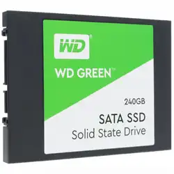 Внутренний жесткий диск Western Digital Green WDS240G3G0A (SSD (твердотельные), 240 ГБ, 2.5 дюйма, SATA)