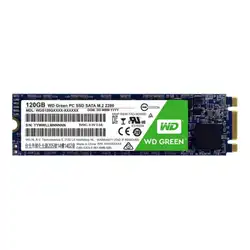Внутренний жесткий диск Western Digital WDS120G2G0B (SSD (твердотельные), 120 ГБ, M.2, SATA)
