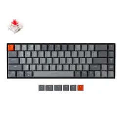 Клавиатура Keychron Red Switch White Led Gateron G pro Mechanical Wireless K6O1_Keychron (Беспроводная, USB)