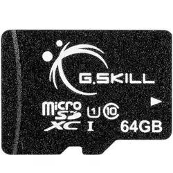 Флеш (Flash) карты G.Skill FF-TSDXC64GN-U1 (64 ГБ)