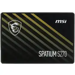 Внутренний жесткий диск MSI SPATIUM S270 S78-440N070-P83 (SSD (твердотельные), 240 ГБ, 2.5 дюйма, SATA)