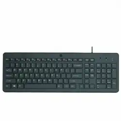 Клавиатура HP 150 Wired Keyboard KAZ 664R5AA#B15 (Проводная, USB)